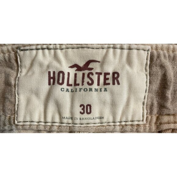 Vintage Hollister California Cargo Shorts Heavyweight Distressed Mens Size 30 - Picture 7 of 9